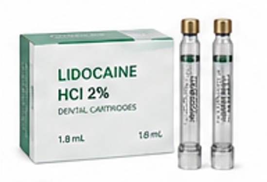 Carpule dentaire 2% ANESTHÉSIE