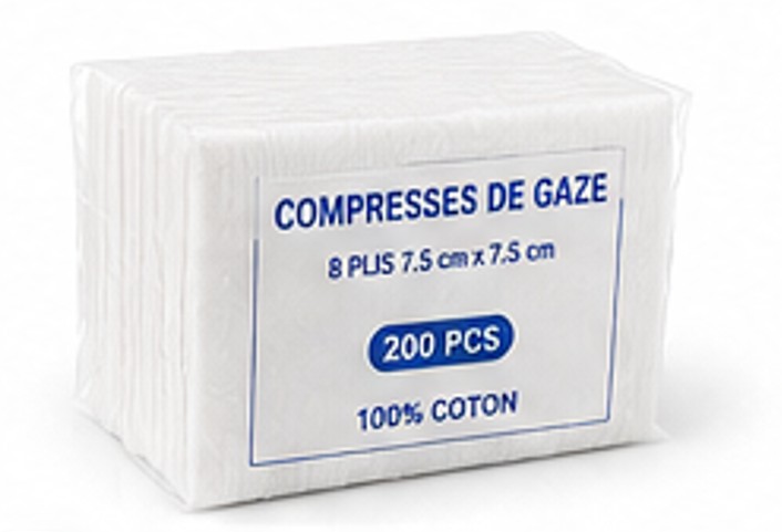 sachets de compresses B/200
