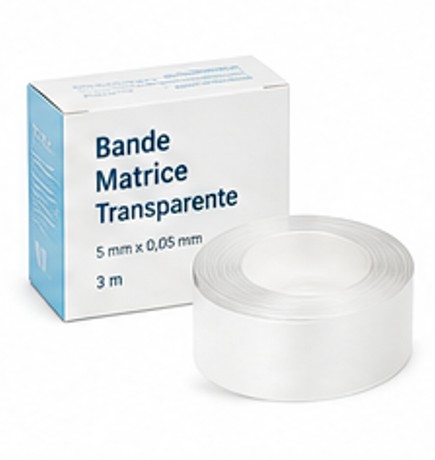 Bande matrice transparent