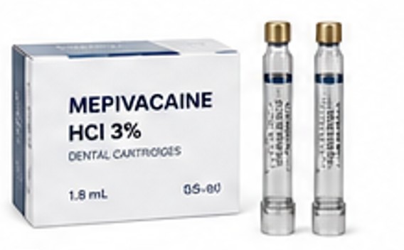 Carpule dentaire 3% ANESTHÉSIE